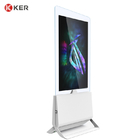 55 Inch Double Screen Floor Standing Large Digital Signage And Displays Double Sided Advertising Machine