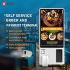 23.6 27 32 Inch Android Small Self Service Terminal Self Service Ordering Kiosk
